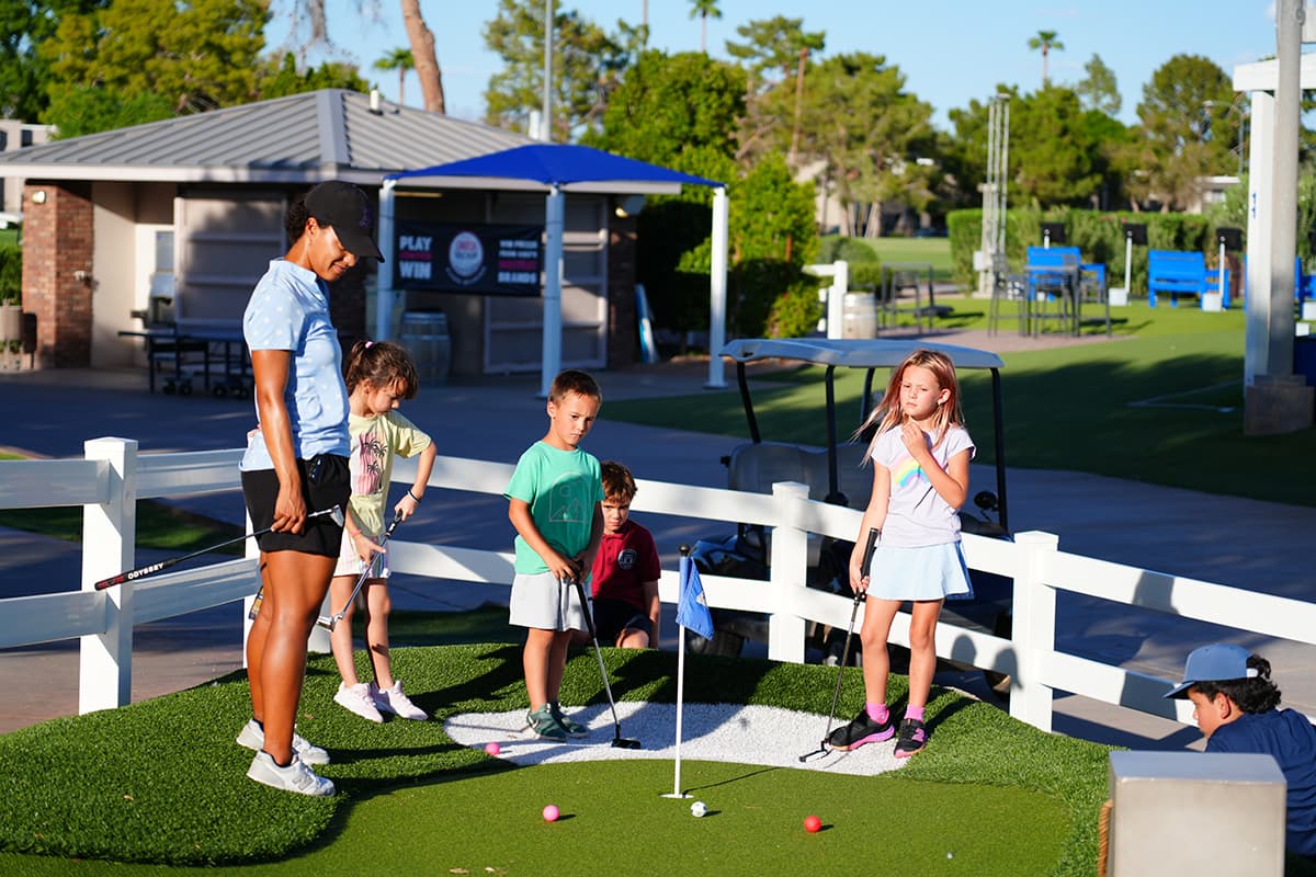 The Stable putting course at Dobson Ranch